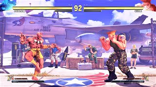 Classic Dhalsim vs Guile (Hardest AI) - STREET FIGHTER V