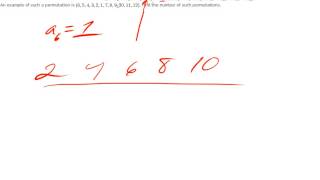 2006 AIME II #4 Permutation Sorting