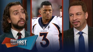 Russell Wilson is reportedly on a 'short leash': will Broncos bench Russ? | NFL | FIRST THINGS FIRST