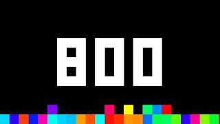 800 Seconds Timer ‐ Flowing Pixels