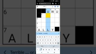 Speedsolving the NY Times Mini Crossword! (5 Apr 24)
