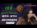 Crypto Live Trading || 8 November || @vjinvestment #bitcoin #ethereum #cryptotrading