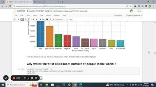 Exploratory Data Analysis I Global Terrorism Dataset | Python
