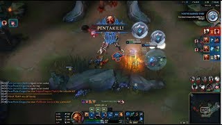 1v5 Gragas Bardle Royale Pentakill