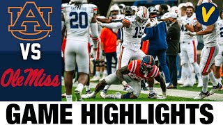 Auburn vs Ole Miss Highlights | Week 8 2020 College Football Highlights