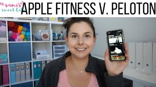 Apple Fitness VS Peloton App