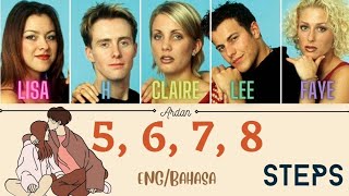 STEPS "5-6-7-8" (Color Coded Lyrics)