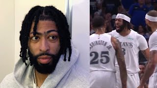 Anthony Davis reacts to INSANE Mavs debut \u0026 gives injury update