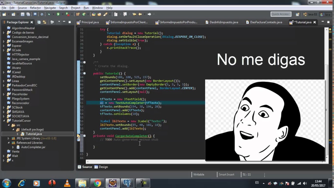 Autocompletar Jtextfield Tutorial Java Youtube