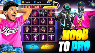 Free Fire I Got All Rare Emotes Bundles And Gun Skins In 90% NOOB TO PRO In 5Mins -Garena Free Fire
