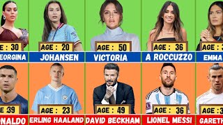 Age Comparison: Famous Footballers and Their WIVES/GIRLFRIENDS