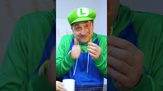 Smart Luigi saved the day!!! #funny #familygamestories #superlitmario