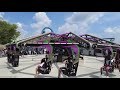 catwoman whip 4k off ride six flags over georgia