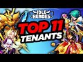 TOP 11 Tenant Transcendence Heroes in Idle Heroes