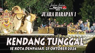 JUARA HARAPAN 1 KENDANG TUNGGAL SE KOTA DENPASAR