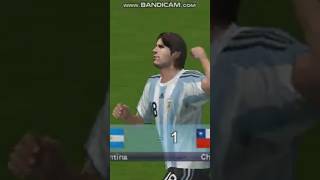 GOL DE LIONEL ANDRES MESSI A CHILE,EN EL PES 6 PC LIGA CHILENA APERTURA 2008.