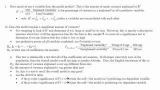 Section 9 - Segment 1 - Multiple Linear Regression