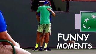 【テニス】衝撃のシーン連発…！？テニスの面白すぎるシーンを厳選！！【ATP】Best of  Funny Moments！！