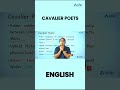 cavalier poets for full video visit our you tube channel net jrf english aifereducation