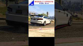 GTA 5 Online | WEEKLY UPDATE 2/06 @rrgta #shorts