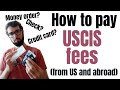 💰 How to pay fees to USCIS for EB2 NIW green card