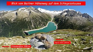 Bergtour: Friesenberghaus 2498 hm - Olpererhütte 2389 hm im Zillertal.