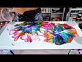 6 Different Ways to Use a Blow Dryer To Create Unique Fluid Art! Acrylic Pouring