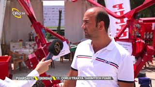 Çorlu Trakya Tarımtech Fuarı - STM TARIM - Fuardayız / Çiftçi TV