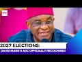 Ahead of 2027: INEC Confirms David Mark As ADC National Chairman