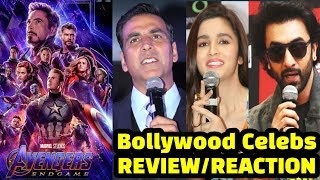 Bollywood Celebs REVIEW On Avengers Endgame | Akshay Kumar | Ranbir Kapoor | Alia Bhatt