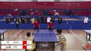 2025 APAC Table Tennis Day 3 SASPX vs WAB