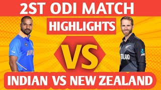 India vs New Zealand 2nd ODI Highlights 2022 | IND vs NZ | Real Cricket 22 | Cricket Anytime7