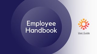 Completing the Employee Handbook