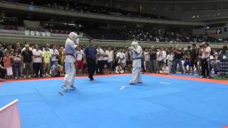 【新極真会】 カラテドリームカップ2014　高校3年生男子軽量級決勝　 SHINKYOKUSHINKAI KARATE