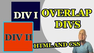 how to overlap Elements  in CSS
