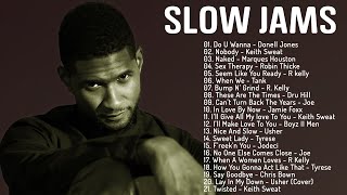 Slow Jams Mix - Best 90's & 2000's R&B Slow 💖 Usher, Keith Sweat, R kelly, Tyrese, Jeremih &More
