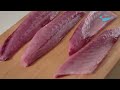 how to filet amberjack