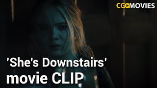 Baghead (2023) movie Clip 'She's Downstairs'