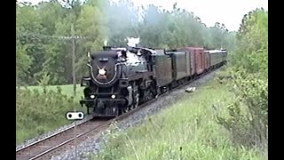 Ontario Steam in 2003: CP 2816 \u0026 Essex Terminal Railway Co No. 9