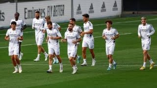 No Dulling 🔥Real Madrid stars Benzema Vinicius Rudiger and youngsters back on training ground