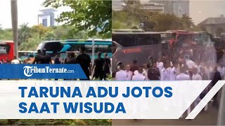 Viral Detik-detik Taruna Kemenhub Adu Jotos Saat Wisuda, Diduga Insiden Berawal dari Saling Senggol