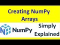 Creating NumPy Arrays with different methods [Part -13]