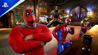 New Spider-Man & Wolverine React To Deadpool Joining Avengers In Marvel's Midnight Suns