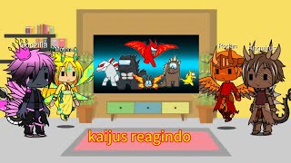 Kaijus reagindo ao among kaiju