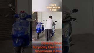 Suryoday electro Eco ev showroom mahurat Navsari