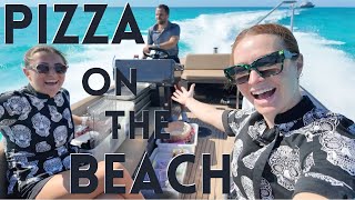 Pizza on the Beach! (for our Super Yacht charter guests)