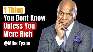 What Mike Tyson Values More Than Money | Most Inspirational Speech Ever