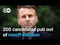 Can French parties' team-up strategy block the far right from winning power? | DW News