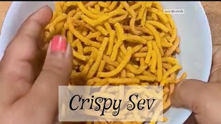 Easy to make Crispy Sev recipe | Homemade Besan ki Sev recipe #trending #food #recipe