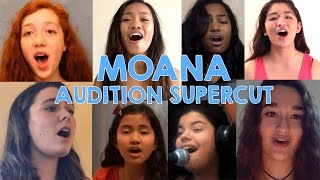 Moana Audition Supercut How Far I'll Go